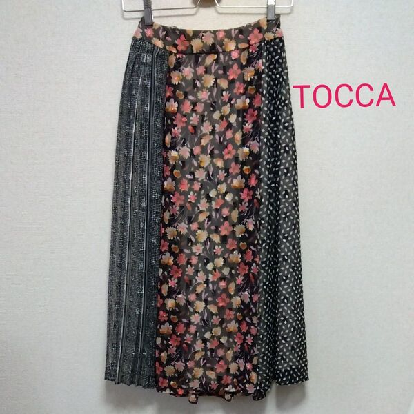 TOCCA スカート トッカ ロングスカート 花柄