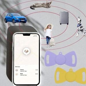 GPSトラッカー 保護エアタグケース 犬の首輪エアタグシリコンカバー