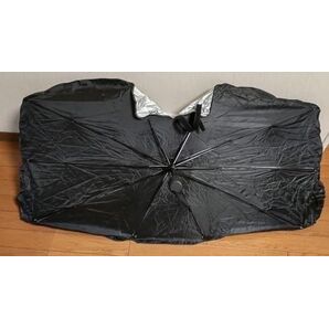 カー用品 サンシェード 折り畳み コンパクト 黒 暑さ対策