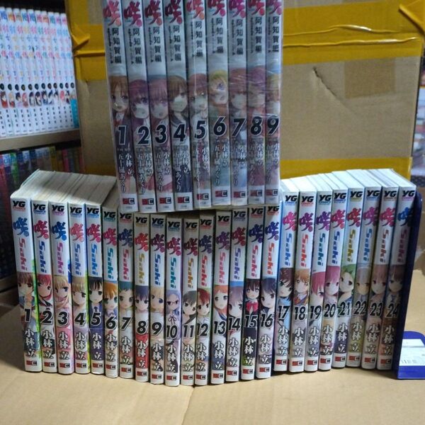 咲 咲-Saki- 1〜24巻 咲 阿知賀編 1〜9巻 コミック 咲 saki 漫画 五十嵐あぐり 小林立