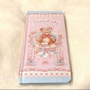 ファンシー日記帳 テディベア ピンク 新品