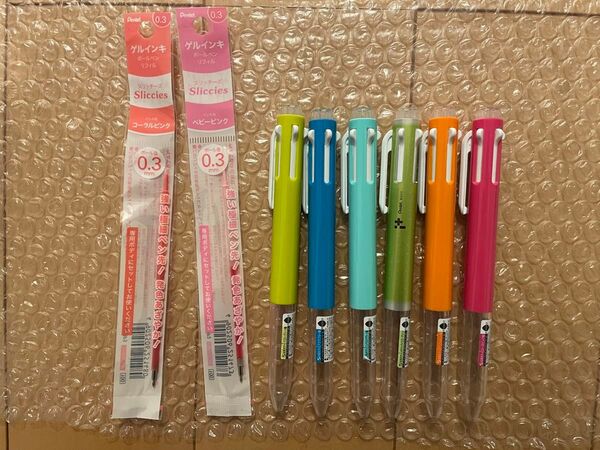 ぺんてる BGH5 アイプラス本体+リフィル(スリッチーズ)セット