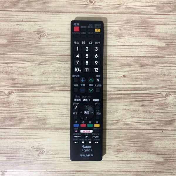 SHARP AQUOS純正テレビリモコン GB214SD