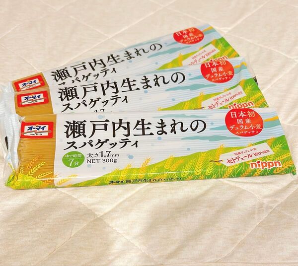 オーマイ 瀬戸内生まれのスパゲッティ1.7mm 300g