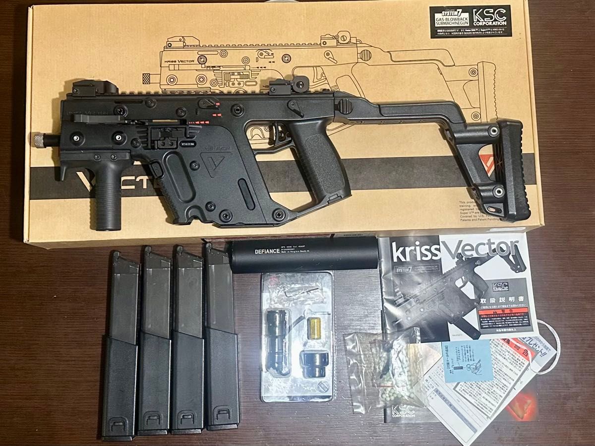 KSC/KWA クリスベクター KRISS VECTOR ガスブローバック KSC/KWA クリスベクター KRISS VECTOR ガスブローバック