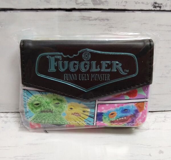 FUGGLER ファグラーモンスター 財布 文字ブルー