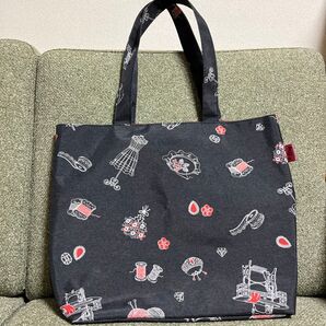裁縫模様 トートバッグ
