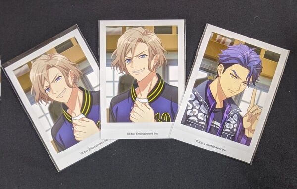 A3! Memoria 摂津万里 兵頭十座 インスタントカメラ風カード エーメモ エースリー