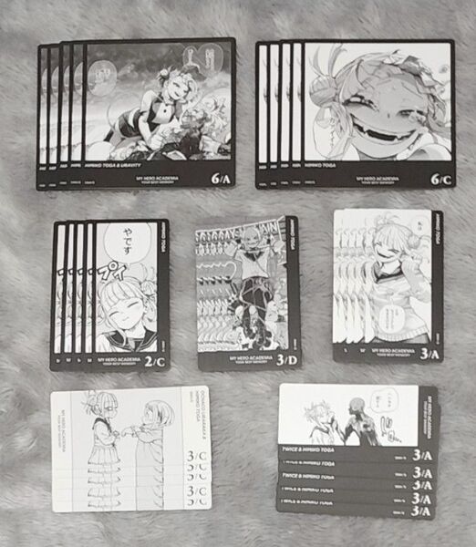 僕のヒーローアカデミア ヒロアカ ボードゲーム ボドゲ ジャンプフェスタ トガヒミコ 35枚