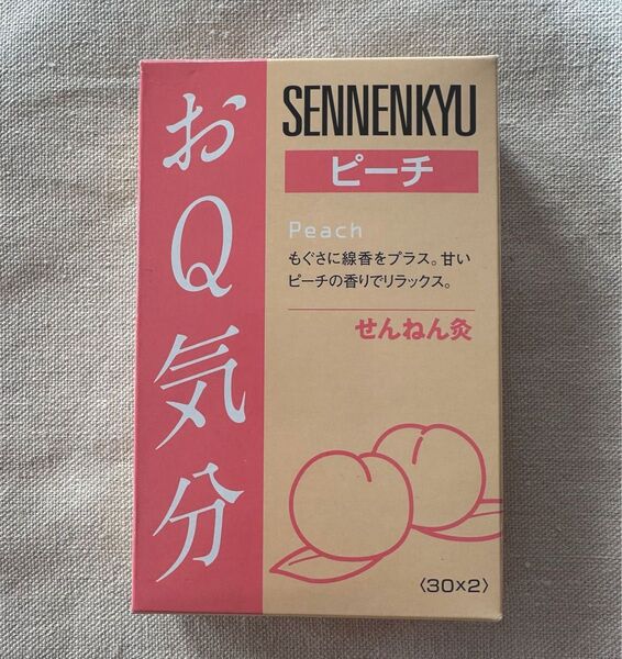 セネファ せんねん灸 おQ気分 ピーチ 60点入 (30×2) 1個