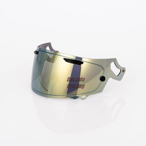 【送料込み】Arai RX7X ゴールドミラー シールド