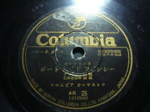 ■SP盤レコード■K191(B)　フォークダンス　オーケストラ　ポートランド ファンシー　バタフライ