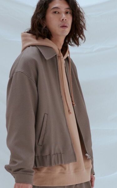 OVERSIZED PE TWILL ZIP BLOUSONpants set wym Mサイズ
