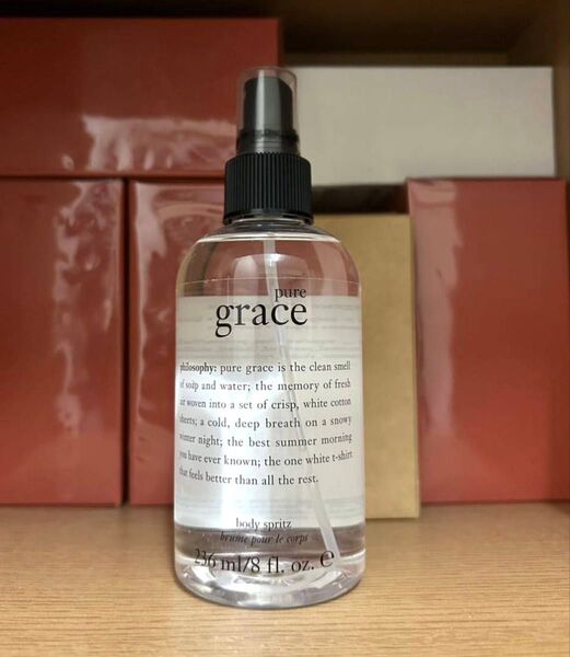 フィロソフィー ピュア グレイス ボディ スプリッツ 236ml ※未使用※ #philosophy #フレグランスウォーター