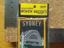 80s オーストラリア シドニー ハーバーブリッジ ビンテージ刺繍ワッペン パッチ橋 /Voyager 旅行 観光カスタム土産AUSTRALIA留学_画像8