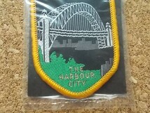 80s オーストラリア シドニー ハーバーブリッジ ビンテージ刺繍ワッペン パッチ橋 /Voyager 旅行 観光カスタム土産AUSTRALIA留学_画像4