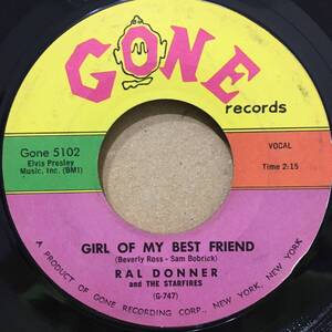 Ral Donner And The Starfires - Girl Of My Best Friend ★ オルガンバー サバービア フリーソウル クボタタケシ muro 小西康陽 funk45