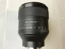 ●○ソニー　SONY　FE 1.4/85 ＧＭ　φ77　0.85ｍ/2.79ft　中古　送料無料！○●_画像1