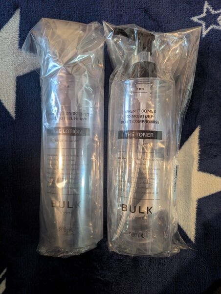 BULK HOMME 詰め替えボトル 500ml 2本セット