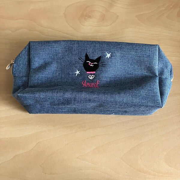 ゴンチャロフ アンジュジュ ポーチ 黒猫 クロネコ
