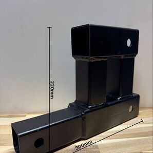 2インチ 2inch 2段嵩上げ延長ヒッチレシーバー ヒッチアダプター 延長 ヒッチメンバー 牽引 オーダー可