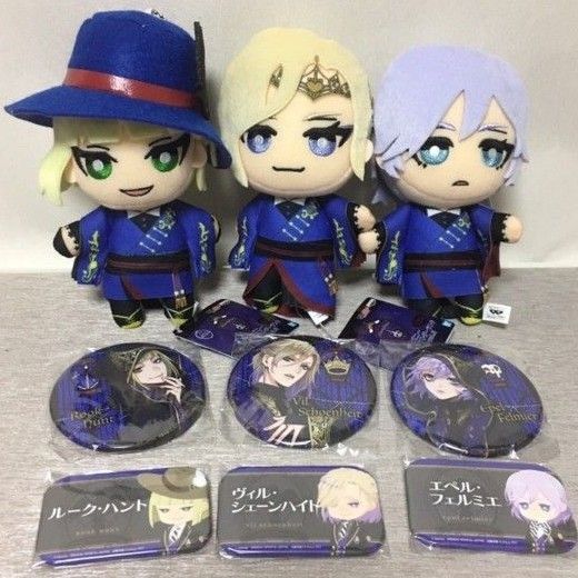 新品 送料込 ポムフィオーレ 全種類セット ともぬい 缶バッジ セット ツイステ