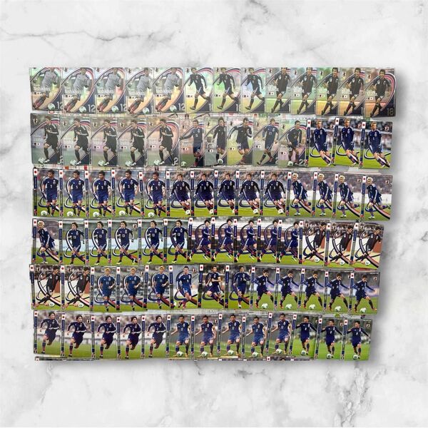 【パニーニフットボールクラブ 日本代表 まとめ売り】panini 101枚