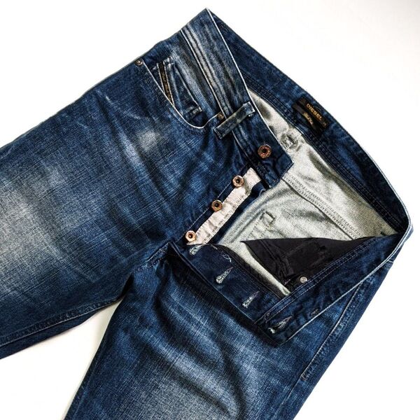 ディーゼル ブラックゴールド Black Gold ボタンフライ デニム W28 ジーンズ ジーパン DIESEL