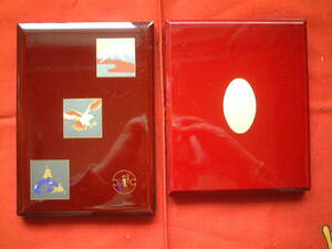 ■★■ MENARD GRACE CLUB PREMIUM ( Novelty )『 MEMORIAL_ALBUM 』and『 開運アドレス帳 』- Lacquer ware！- /Rare！■★■