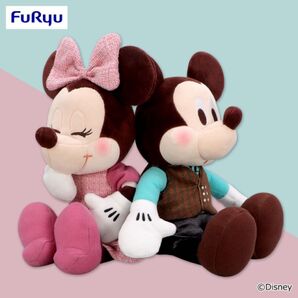 ミッキー&ミニー ルビー&ミントショコラ ペアぬいぐるみ