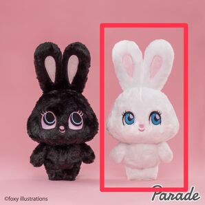 foxy illustrations BUNNY BIGぬいぐるみ