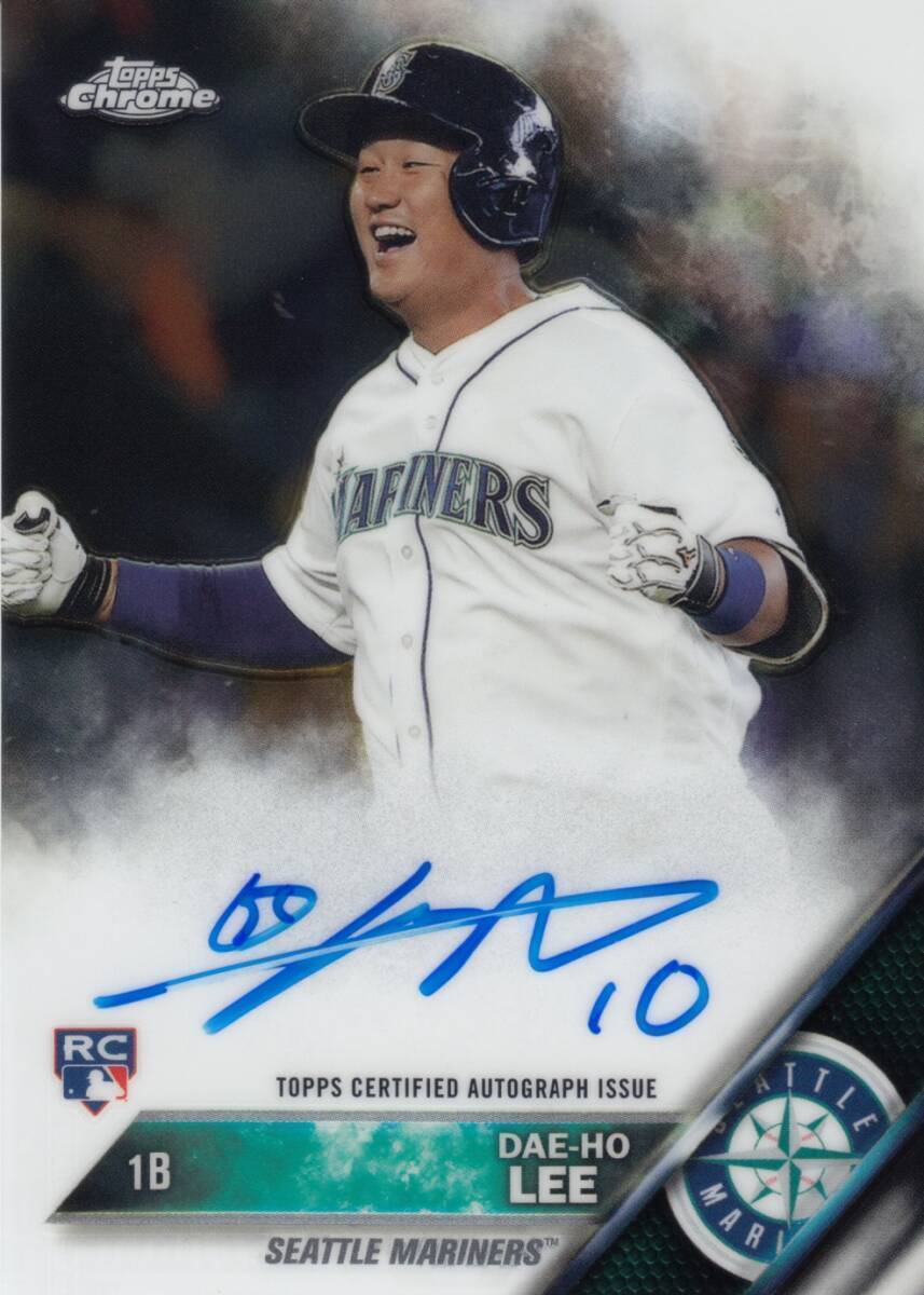 BBM 2012 オリックスバファローズ 李大浩(Dae Ho lee) 直筆
