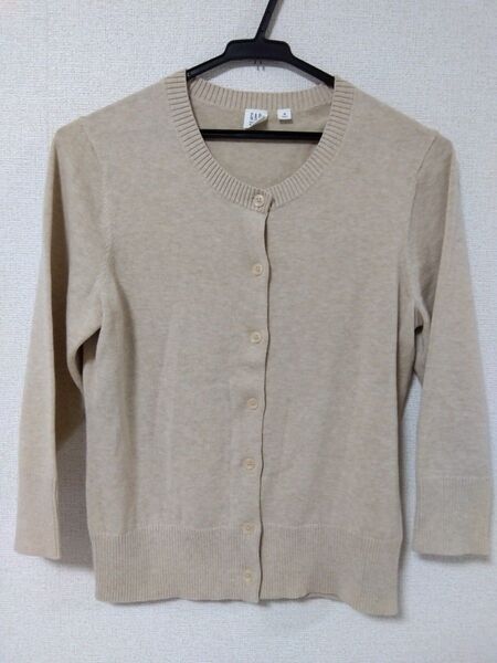 GAP ニット カーディガン 7〜8分袖