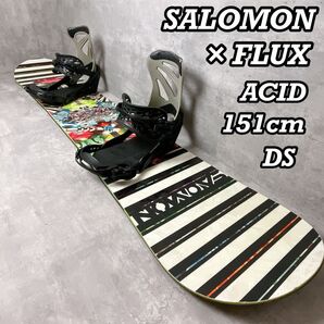 サロモン ACID 151cm メンズ スノーボード ビンディング セット FLUX