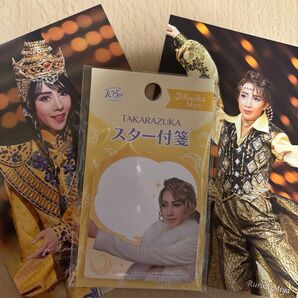 宝塚 月組 美弥るりか 付箋 退団記念ポストカード