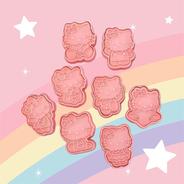サンリオ.キティちゃん.クッキー型.バラ売