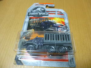 マッチボックス ミニカー JURASSIC WORLD 　ARMORED ACTION TRANSPORTER トラック