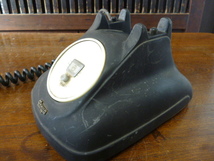 昭和レトロ　電話機 サンヨー SANYO 内線電話 インテリア ディスプレイ アンティーク什器 黒電話_画像4