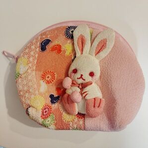 【和小物】和柄うさぎポーチ