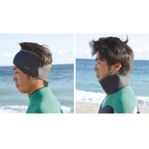 ネックウォーマー 暖かい 保温 耳あて 裏側起毛 サーフィン ボディーボード SUP ウインドサーフィン マリンスポーツ Sサイズ