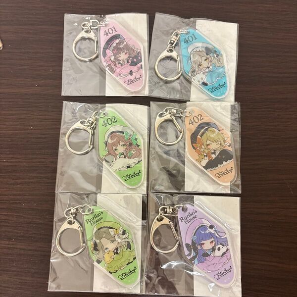 ふたりべや ポップアップストア 雪子 キーホルダー
