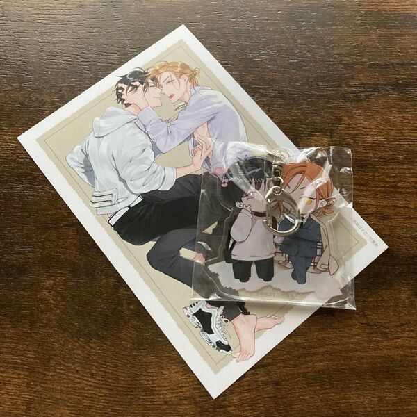 とろけるくちびる アクリルキーホルダー 高解像度SUKEBE 両面イラストカード Qpaコミックフェア 2021 in とらのあな