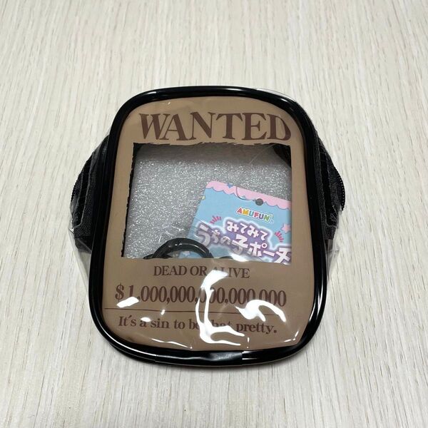 みてみてうちの子ポーチ もっとみて うぉんてっど ガチャ 手配書 wanted