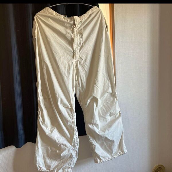 80年代米軍スノーカモパンツ ドローコード付き