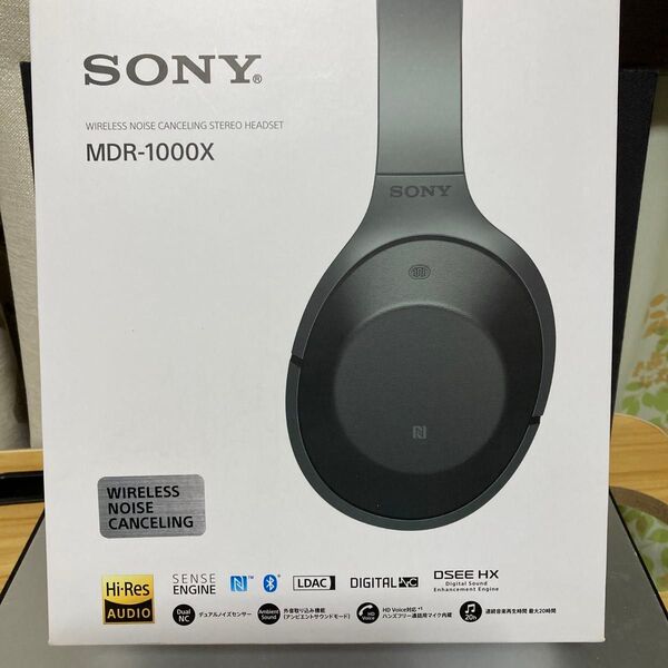 SONY ワイヤレスノイズキャンセリングステレオヘッドセット MDR-1000X