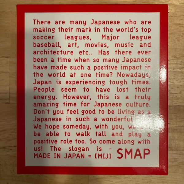 SMAP/Live MIJ〈3枚組〉 初回生産フォトカード付