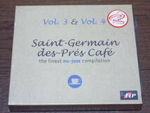 新品JAZZ★Saint-Germain des Pres Cafe 2枚組CD-BOX◆サンジェルマン・デ・プレ・カフェ Vol.3+Vol.4◆クラブジャズ／Nu Jazz_画像1