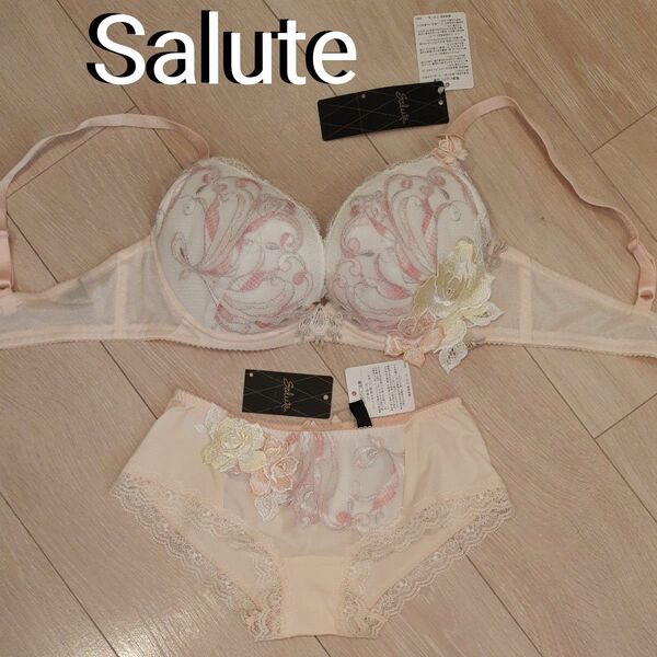 ワコール サルート Salute 66G ブラ & ショーツ セット