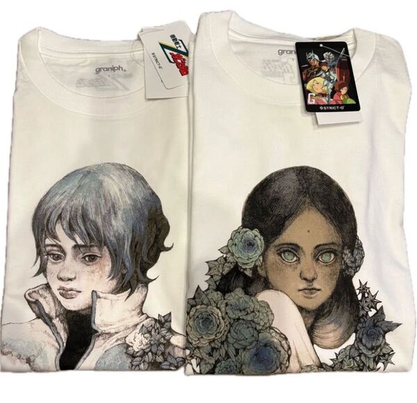 Lサイズ ヒグチユウコ ガンダム コラボ Tシャツ