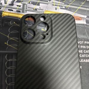 iPhone 15pro MAX専用 ケブラー製カバー 黒 未使用品